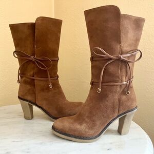 JOHNSTON & MURPHY Jeanie Wrap Boots